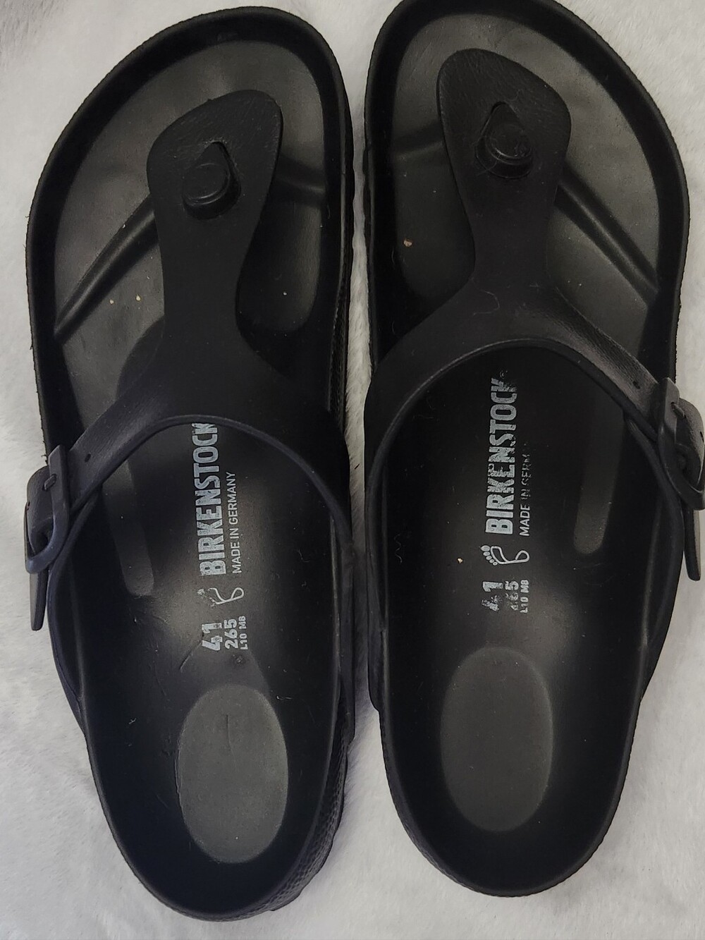 Birkenstock Women’s Black EVA Thong Sandals